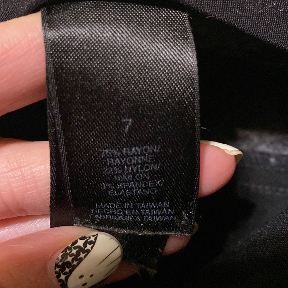 DKNY Jeans black pants size 7 - Picture 4 of 8